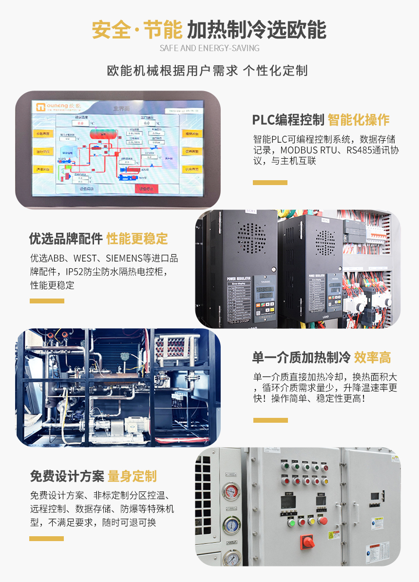 冷熱模溫機產品特點